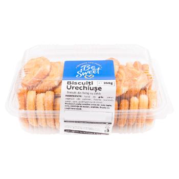 Печенье BeSweet Ушки 350г - купить, цены на BONUS - фото 1