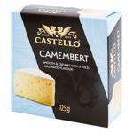 Сыр с плесенью Camembert Castello 125г