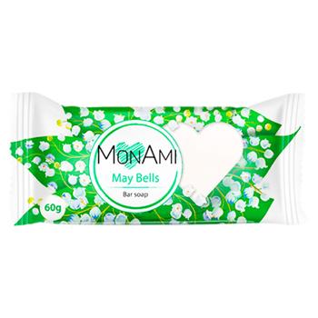 Sapun solid Mon Ami Flori preferate 60g - cumpărați, prețuri pentru BONUS - foto 1