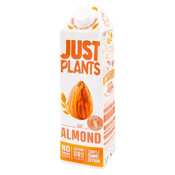 Напиток овсяный Just Plants с миндалем 1л - купить, цены на BONUS - фото 1