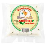 Branza BraviLacta Andries moale cu verdeata 250g