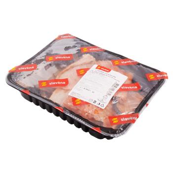 Coloana vertebrala de somon Slavena Lux afumat 350g - cumpărați, prețuri pentru BONUS - foto 1