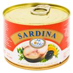 Sardine naturala cu adaos de ulei 250g ZS