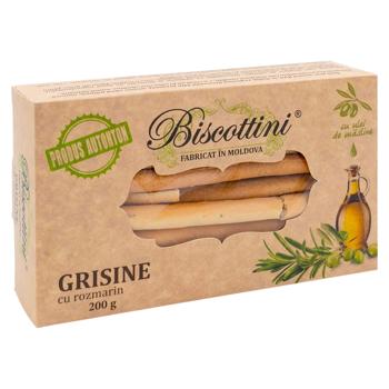 Grisine Biscottini rozmarin 200g - cumpărați, prețuri pentru BONUS - foto 2