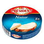Branza topita President Natur triunghi 45% 140g