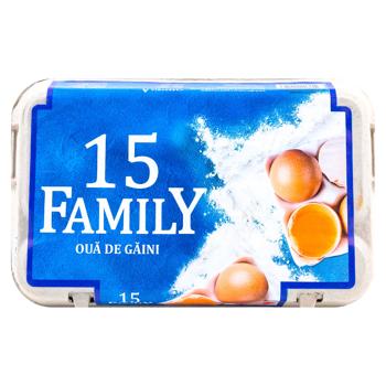 Яйца куриные Family 15шт - купить, цены на BONUS - фото 2