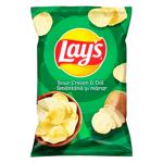 Chips Lay`s Sour Smântână și mărar 125g