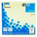Hartie notite adez. Info notes 75*75 100f