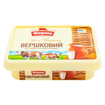 Cыр плавленый Ферма Сливочный 60% 160г - купить, цены на BONUS - фото 1