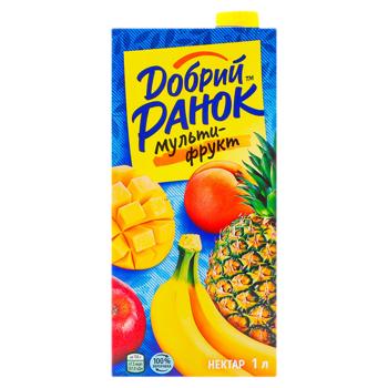 Nectar Dobrii Ranok Multifruct 1l - cumpărați, prețuri pentru BONUS - foto 1