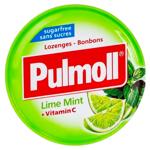 Конфеты Pulmoll Лайм/Мята + витамин C без сахара 45г