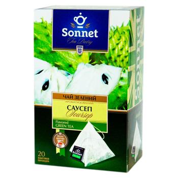 Ceai verde Sonnet Soursop in piramide 2g*25buc - cumpărați, prețuri pentru BONUS - foto 1