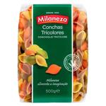 Paste fainoase Milaneza Tricolore Conchiglie 500g