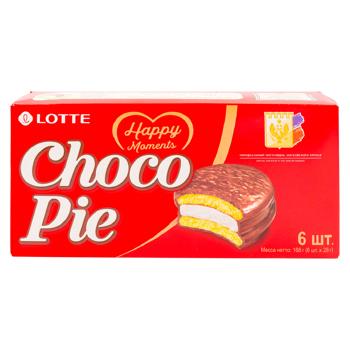 Biscuiti Lotte Choco Pie 168g - cumpărați, prețuri pentru BONUS - foto 2