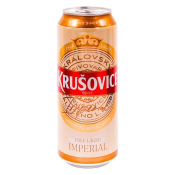Bere Krusovice Imperial blonda 0.5l - cumpărați, prețuri pentru BONUS - foto 1