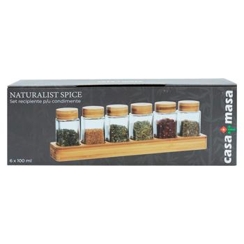 Set recipiente condimente Casa Masa 6x100ml - cumpărați, prețuri pentru BONUS - foto 3