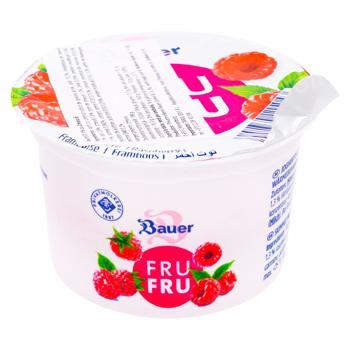 Iaurt Fru Fru Zmeura 0.1% 100g - cumpărați, prețuri pentru BONUS - foto 1