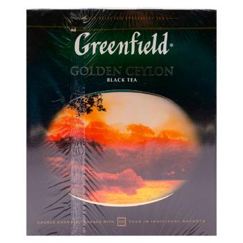 Ceai negru Greenfield Ceylon in plicuri 2g*100buc - cumpărați, prețuri pentru BONUS - foto 3