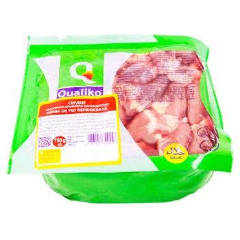 Сердце куриное Qualiko охлажденное - купить, цены на BONUS - фото 1