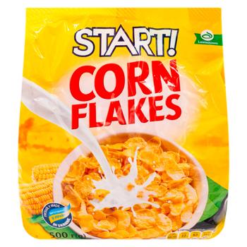 Mic dejun Start fulgi de porumb natural 500g - cumpărați, prețuri pentru BONUS - foto 1