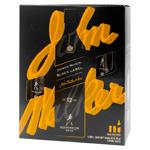 Whisky Johnnie Walker Black Label 12Y 40% 0.7l + 2 pahare