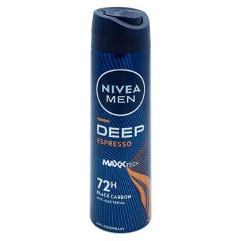 Deodorant spray Nivea Men Deep Black Carbon Espresso 150ml - cumpărați, prețuri pentru BONUS - foto 1