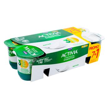 Йогурт Activia Natur 3,4% 125г*8шт - купить, цены на METRO - фото 3