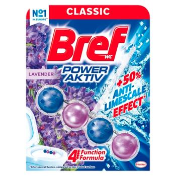 Блок для унитаза Bref Power Aktiv Lavanda 50г - купить, цены на BONUS - фото 1