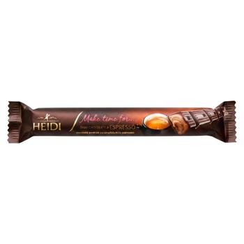 Батончик шоколадный Heidi Эспрессо 37г - купить, цены на BONUS - фото 1