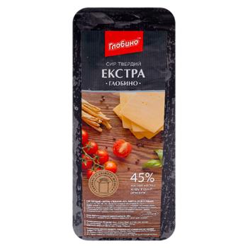 Сыр Глобино Экстра 45% - купить, цены на BONUS - фото 1