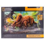Puzzle Cubic Fun National Geographic Triceratops 3D