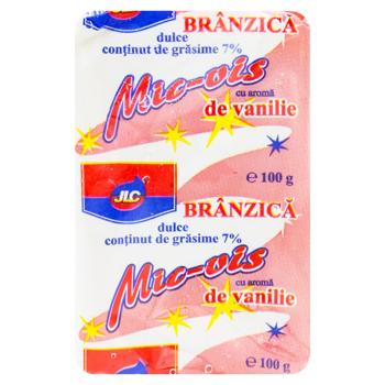 Branzica dulce JLC vanilie 7% 100g - cumpărați, prețuri pentru BONUS - foto 1