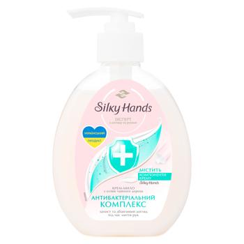 Sapun lichid Silky Hands Complex antibacterian 230ml - cumpărați, prețuri pentru BONUS - foto 1