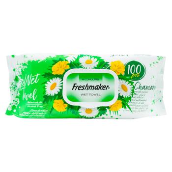 Салфетки влажные Fresmaker Chamomile 100шт - купить, цены на BONUS - фото 3