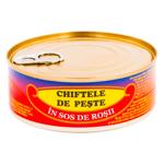 Chiftelute Brivais Vilnis din peste in sos de rosii 240g