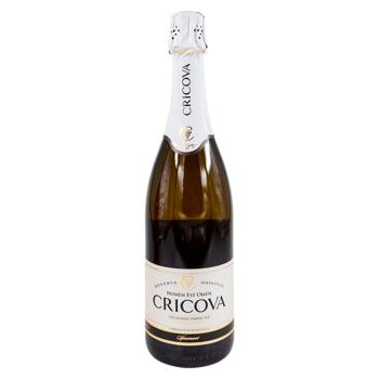 Вино игристое Cricova белое полусухое 0,75л - купить, цены на BONUS - фото 1