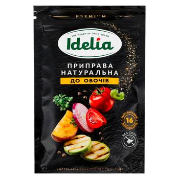 Приправа Idelia натуральная к овощам 35г - купить, цены на BONUS - фото 1