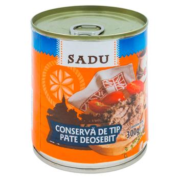 Conserva de tip pate Deosebit Sadu 300g - cumpărați, prețuri pentru BONUS - foto 1