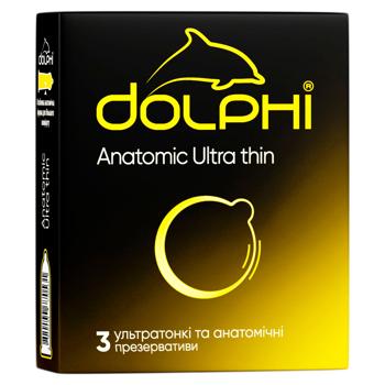 Презервативы Dolphi Uthin Anatomic 3шт - купить, цены на BONUS - фото 1