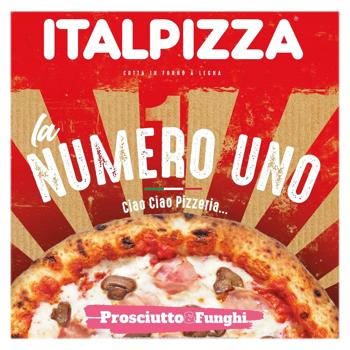 Пицца Italpizza Numero Uno Prosciutto Funghi замороженная 440г - купить, цены на BONUS - фото 1
