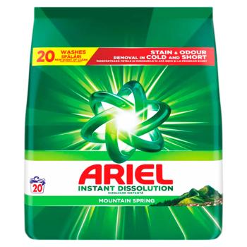 Порошок стиральный Ariel Mountain Spring автомат 1,3кг - купить, цены на BONUS - фото 1