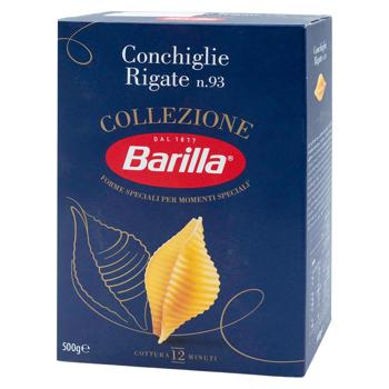 Макаронные изделия Barilla Conchiglie Rigate 500г - купить, цены на BONUS - фото 1