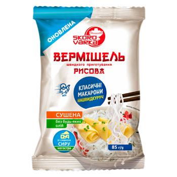 Вермишель рисовая Skoro Varka со вкусом сыра 85г - купить, цены на BONUS - фото 1
