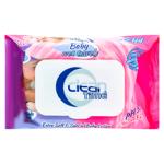 Servetele umede Clean Time pentru copii cu capac 72buc