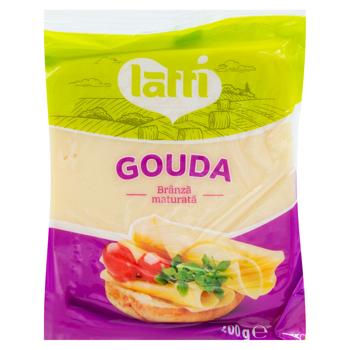 Branza maturata Latti Gouda 45% 200g - cumpărați, prețuri pentru BONUS - foto 1