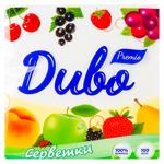 Servetele de masa Divo Premio 1str. 24*24 100buc alb