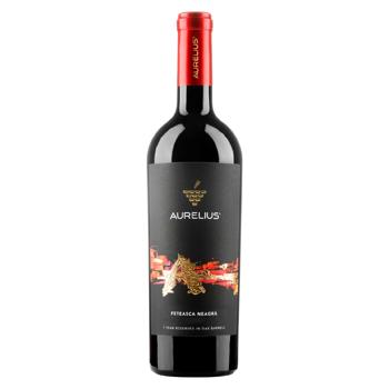 Vin Aurelius Feteasca Neagra rosu sec 0.75l - cumpărați, prețuri pentru BONUS - foto 1