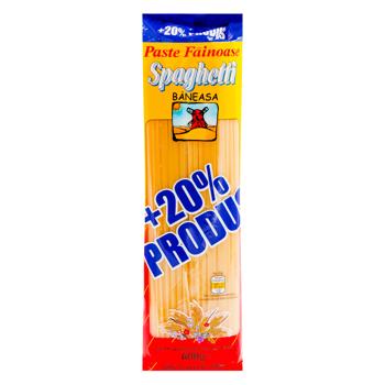 Paste fainoase Baneasa Spaghetti 600g - cumpărați, prețuri pentru BONUS - foto 1