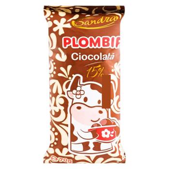 Мороженое Incomlac Пломбир Шоколад 70г - купить, цены на BONUS - фото 1