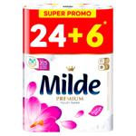 Hartie igienica Milde Relax Purple 3 straturi 30buc